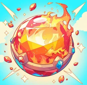 Flame Core Orb Art