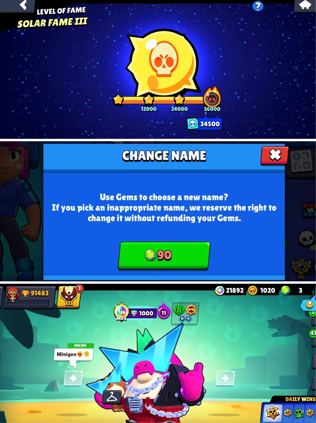 97 Brawlers • 325 Skins• Level 194 - Image 5